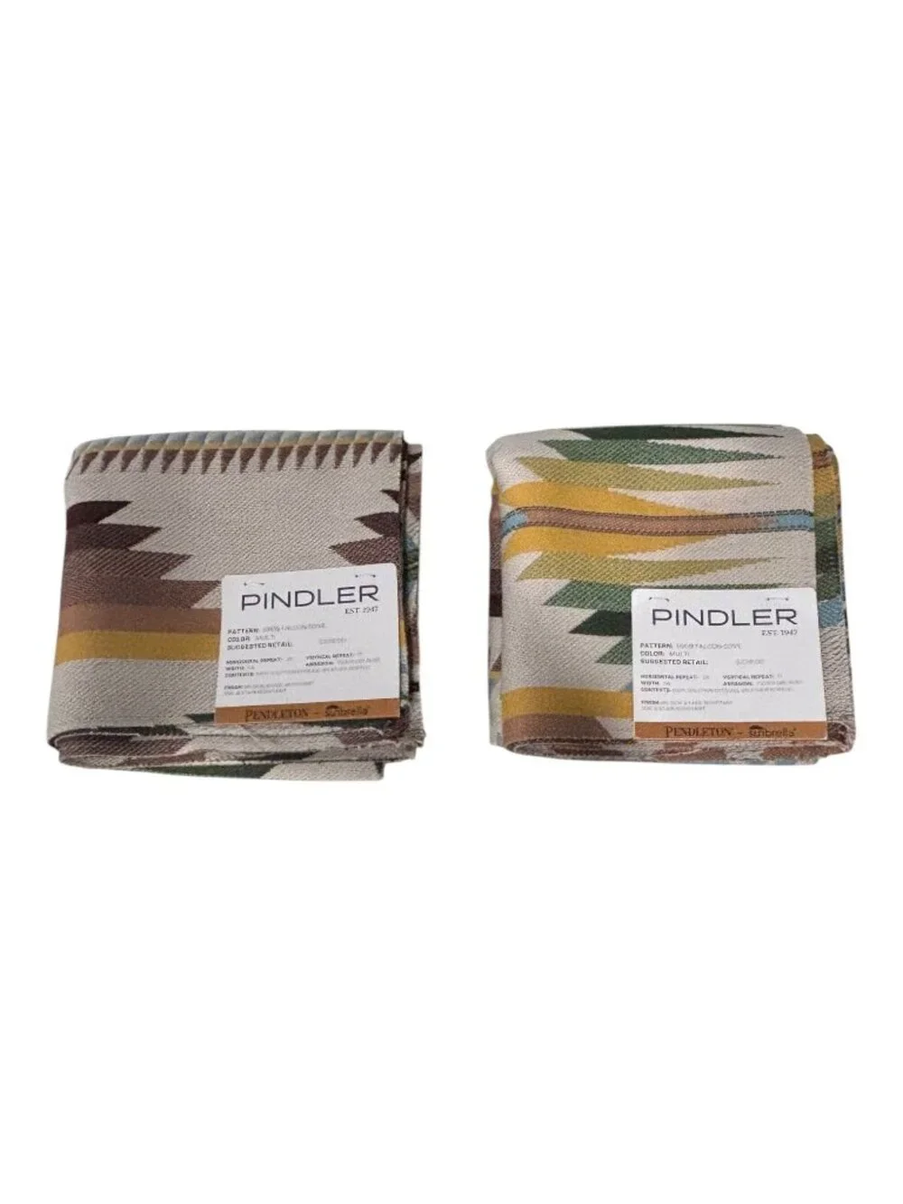 Pindler x Pendleton Sunbrella Upholstery Fabric Sample Lot